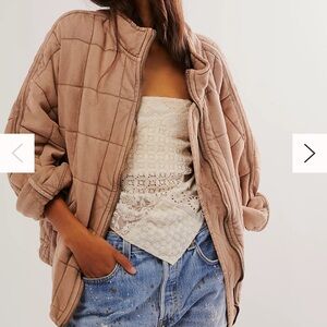 Free People Dolman Quilted Jacket